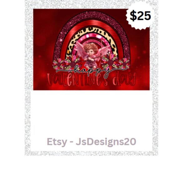 Valentine's Day Gift card holders 2 - be mine - happy valentines - love is all - Picture 4 of 4